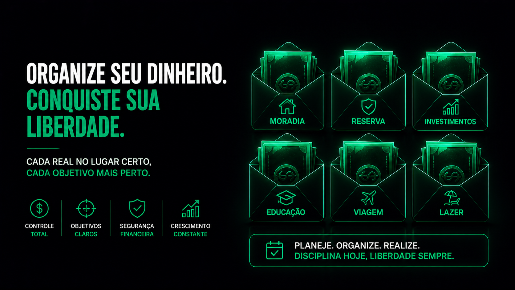 Método Envelope: Como Organizar o Dinheiro e Parar de Gastar Mais do que Tem